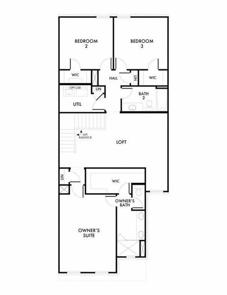 2D floor plan layout of this home in , Mansfield, TX (Image 6).