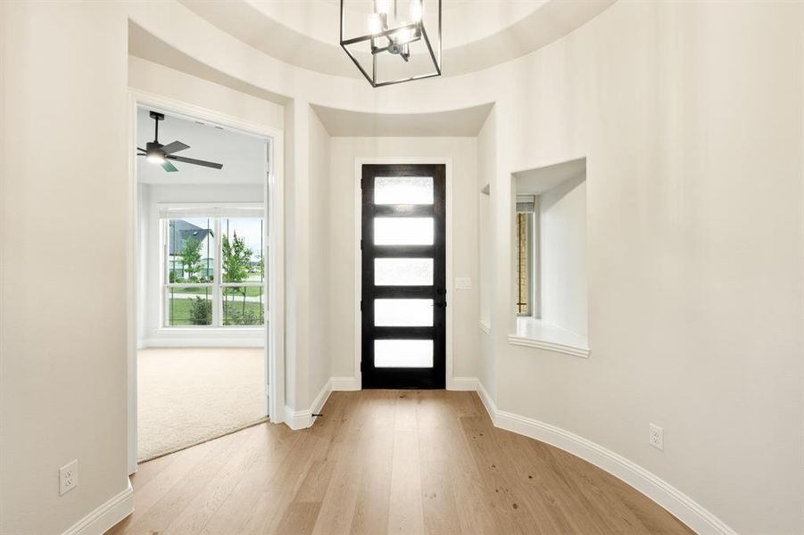 Spacious, unfurnished interior of a new home in Sunrise at Garden Valley 60-79, Waxahachie (Image 22).