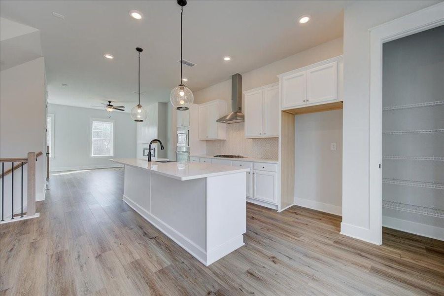 Furnished interior view inside a new home in Barrett Pointe, Kennesaw (Image 7).