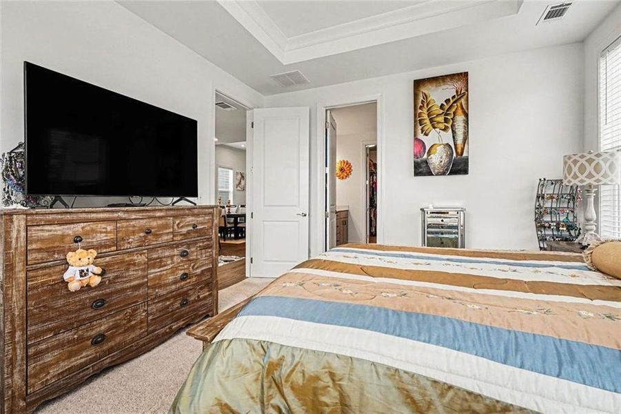 Furnished interior view inside a new home in , Hoschton (Image 15).