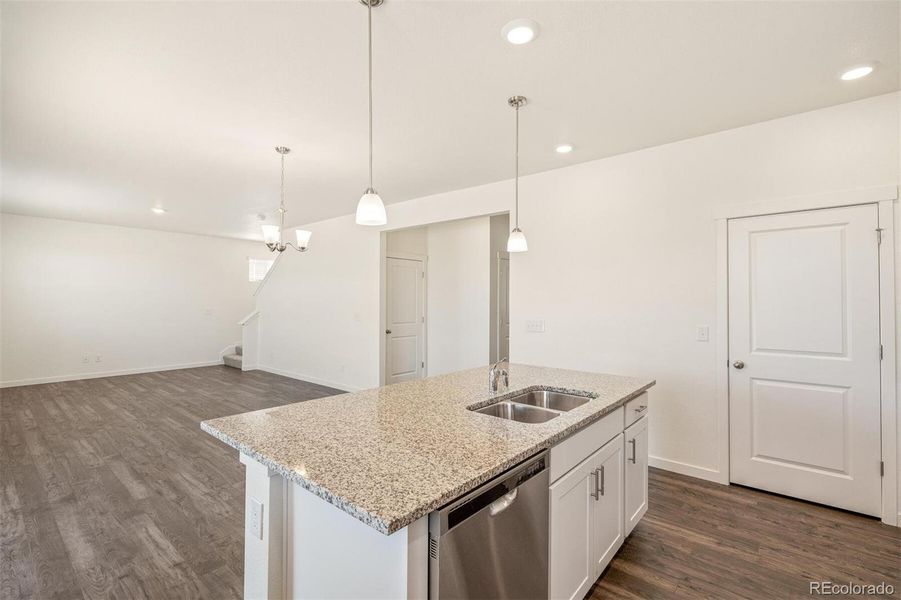 Furnished interior view inside a new home in Spring Valley Ranch, Elizabeth (Image 7).