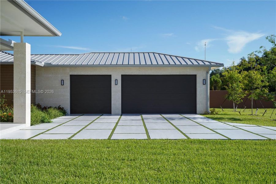 Exterior details and patio area of a home in , Homestead (Image 3). Exterior details and patio area of a home in , Homestead (Image 3).