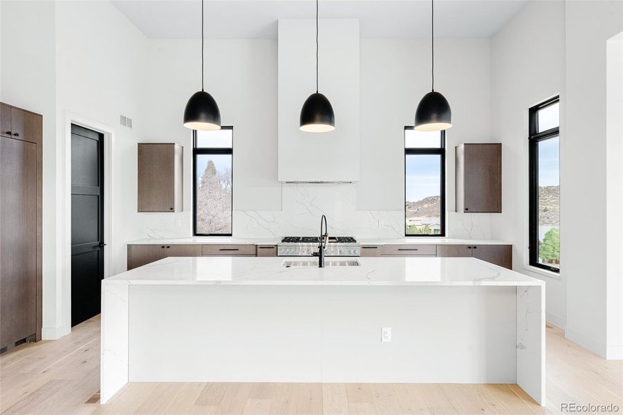 Furnished interior view inside a new home in , Littleton (Image 10).