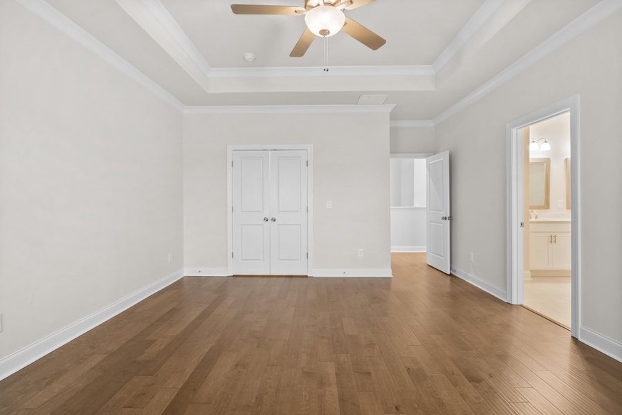 Representative unfurnished interior of a home built from the The Cantrell by The Providence Group in Aberdeen, Hoschton (Image 28).