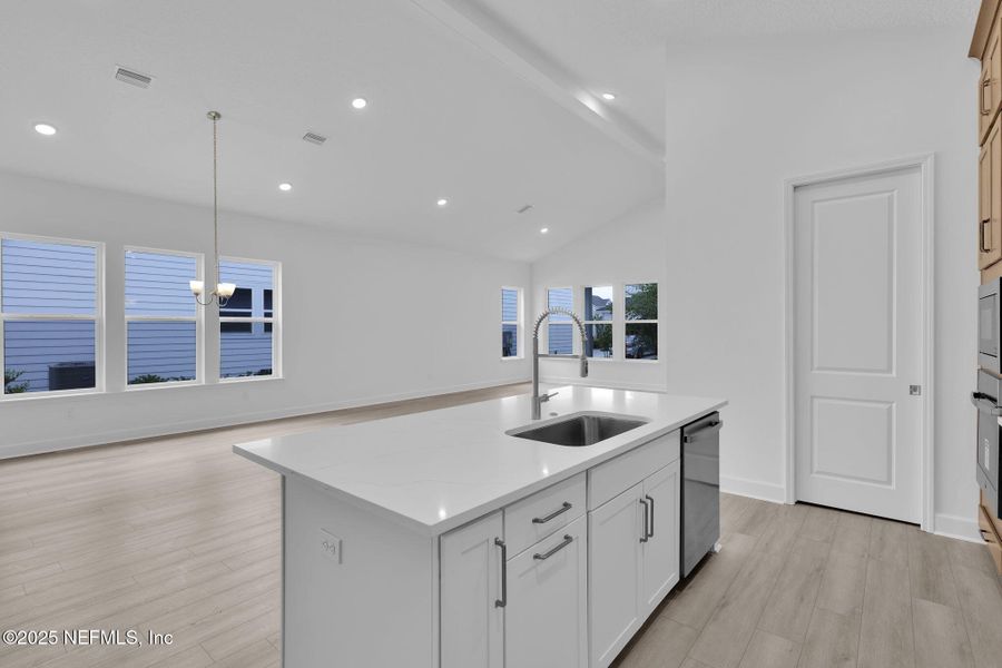 Furnished interior view inside a new home in Seabrook Village at Seabrook, Nocatee (Image 4).