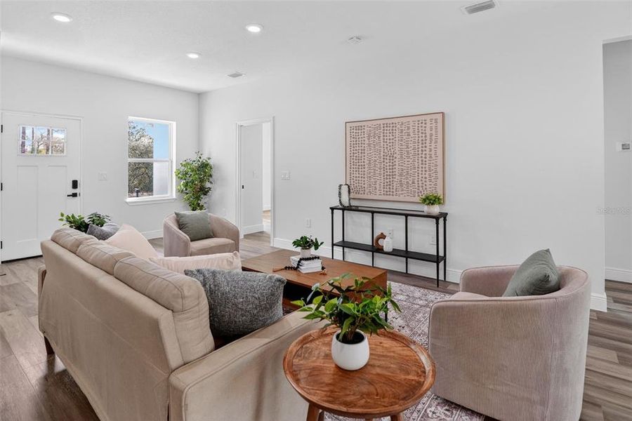 Furnished interior view inside a new home in , Citrus Springs (Image 6).