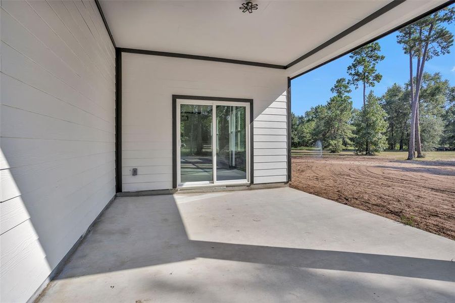 12x12 Covered patio