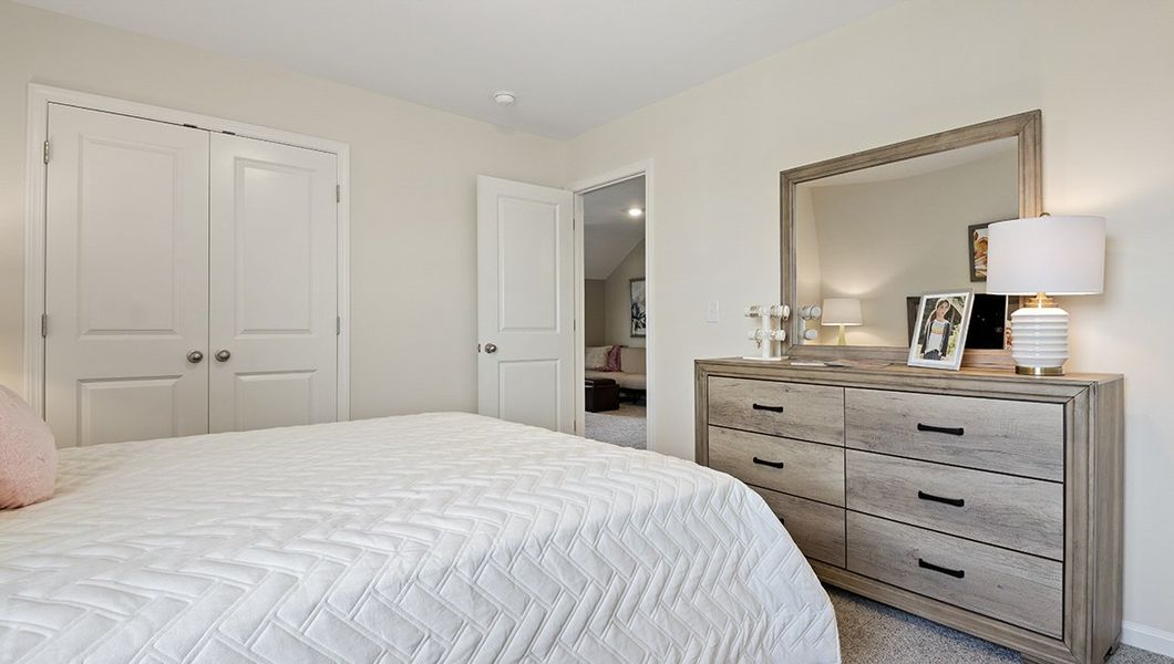 Representative furnished interior of a home built from the Windsor by D.R. Horton in Harrison Valley, Simpsonville (Image 20).