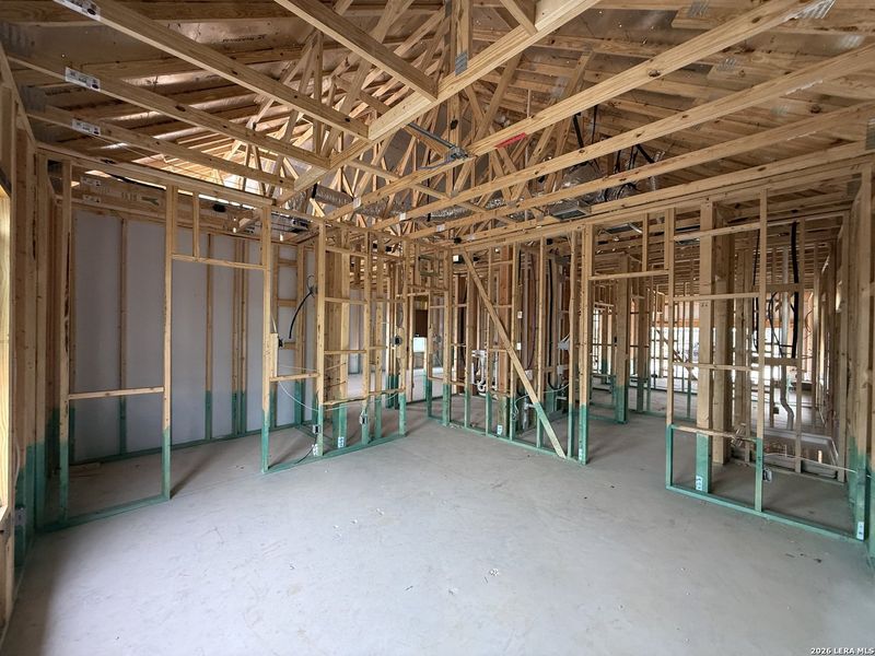In-progress construction of a new home in The Wilder, Adkins, TX (Image 12).