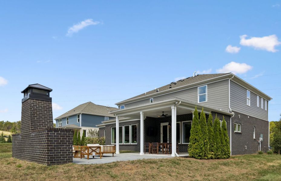 Representative exterior details of a home built from the Montadale by John Wieland in Treymor, Mount Juliet (Image 3).