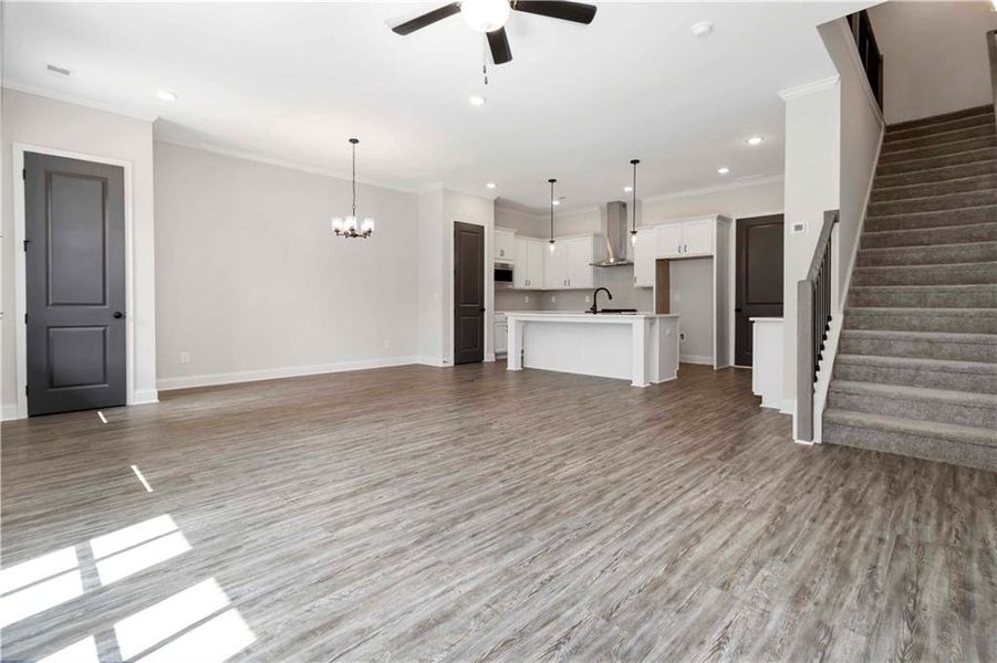 Spacious, unfurnished interior of a new home in Serenity, Hapeville (Image 9).
