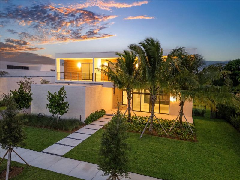 Exterior details and patio area of a home in , Weston (Image 3).