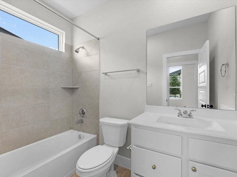 Furnished interior view inside a new home in Jubilee 50′, Hockley (Image 9).