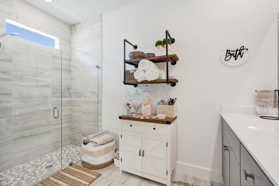 Furnished interior view inside a new home in Preserves at Park Trace, Stuart (Image 32).