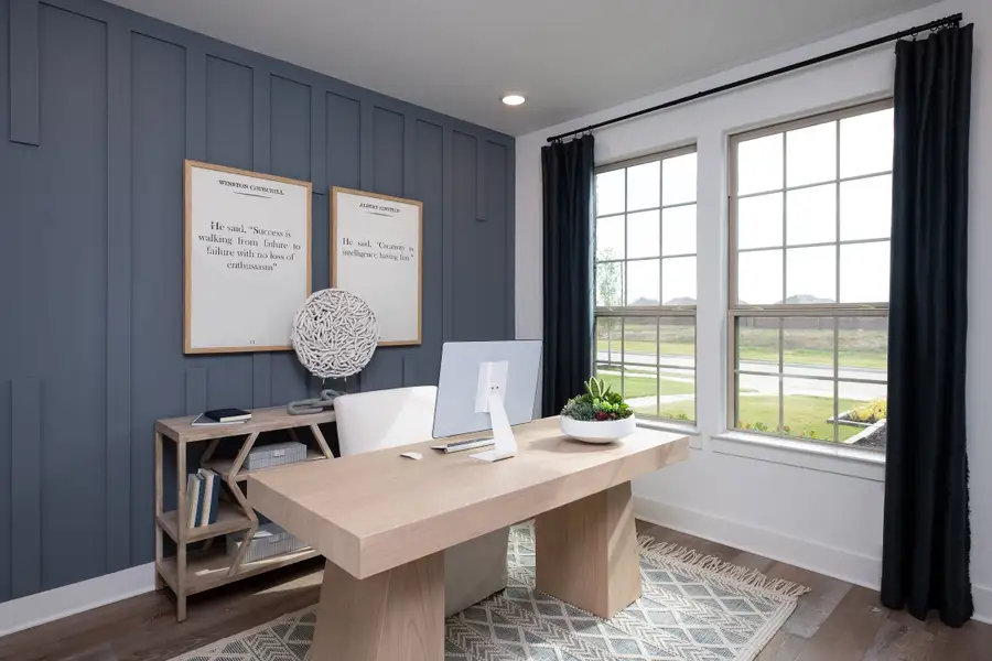 Furnished interior view inside a new home in View at the Reserve, Mansfield (Image 4).