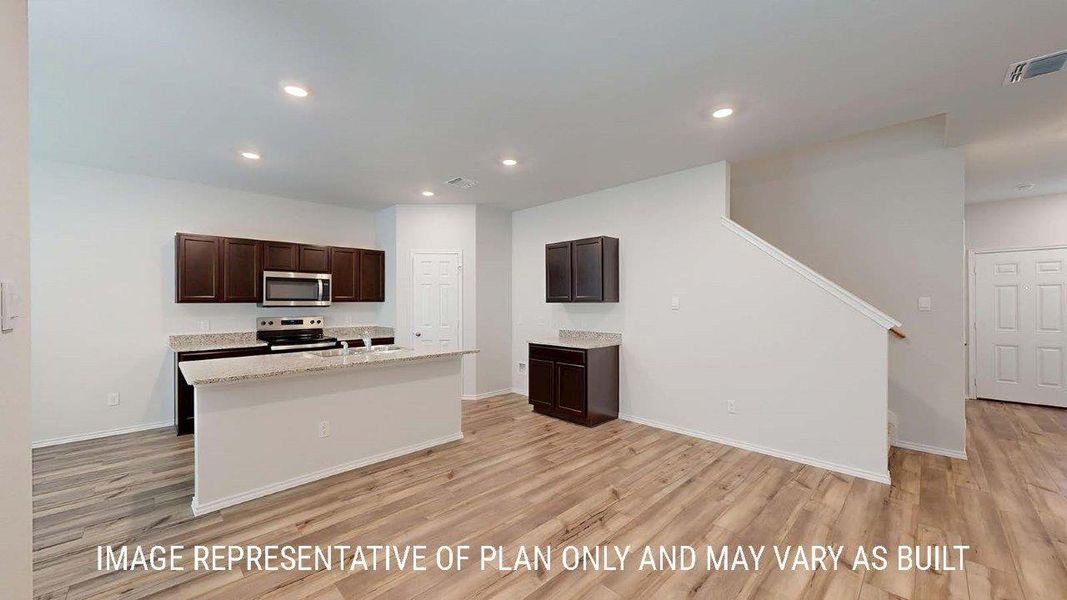 Furnished interior view inside a new home in Turnbo Ranch, Killeen (Image 13).