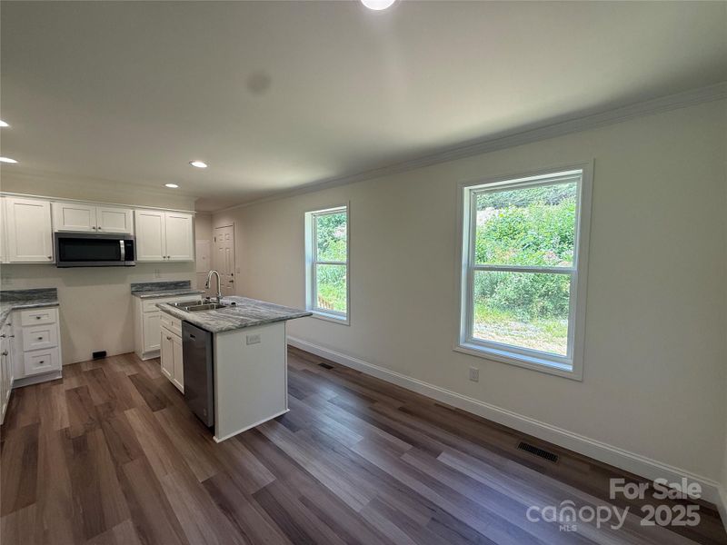 Furnished interior view inside a new home in , Hendersonville (Image 7).