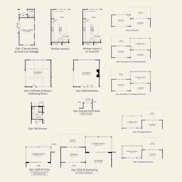 2D floor plan layout for the Stonegate by Pulte Homes in The Retreat at Carolina Ridge, Harrisburg, NC (Image 35).