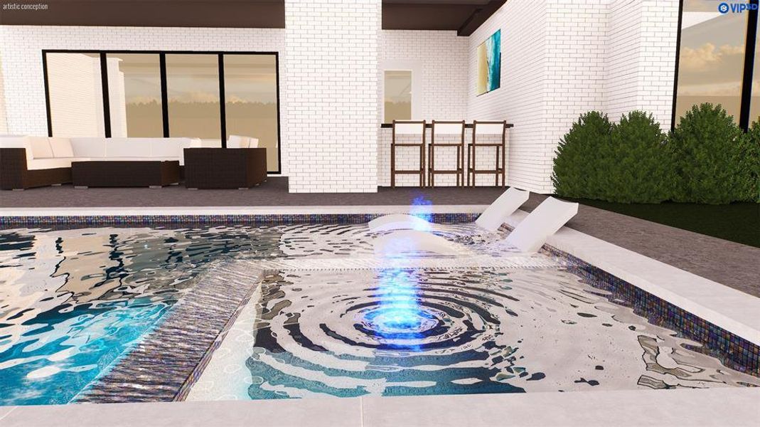 Exterior details and patio area of a home in , Dallas (Image 5). Exterior details and patio area of a home in , Dallas (Image 5).