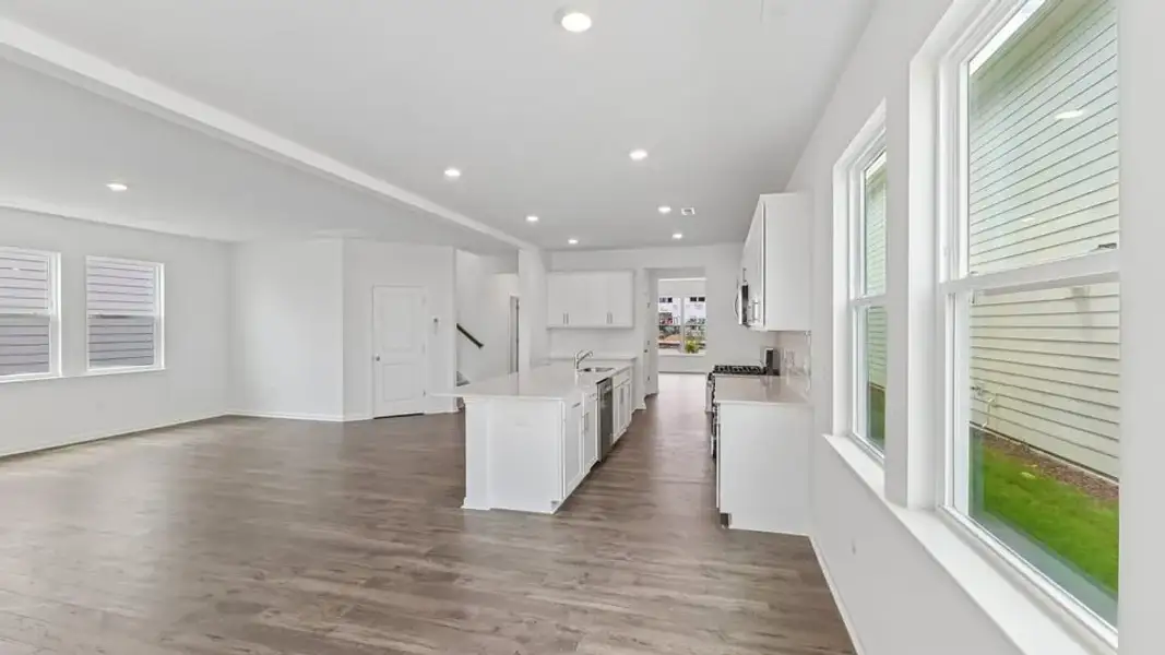 Furnished interior view inside a new home in Collins Ridge, Hillsborough (Image 10).