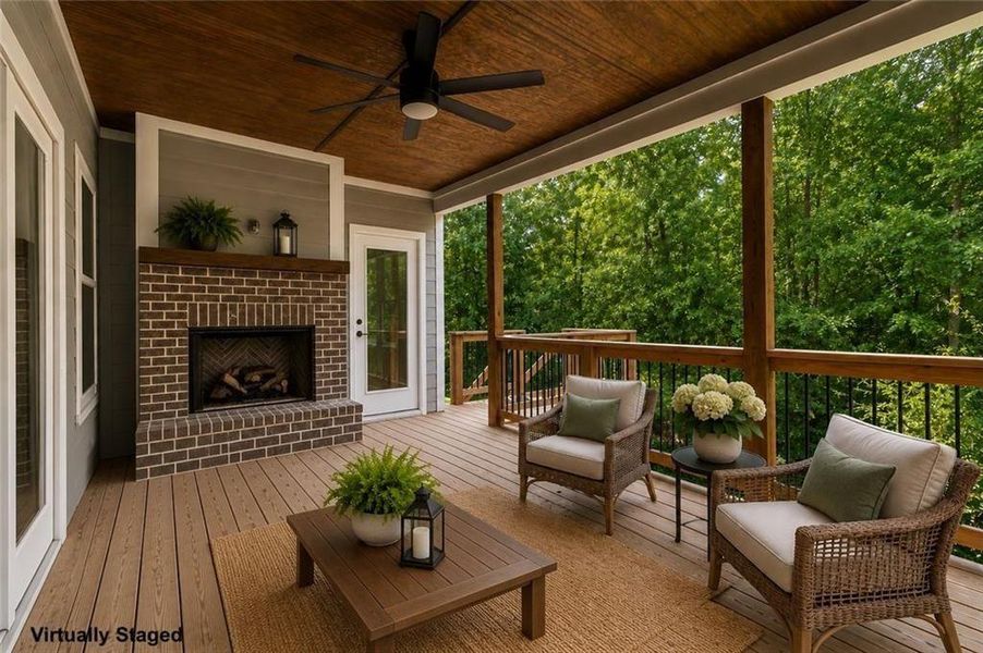 Exterior details and patio area of a home in , Gainesville (Image 3). Exterior details and patio area of a home in , Gainesville (Image 3).