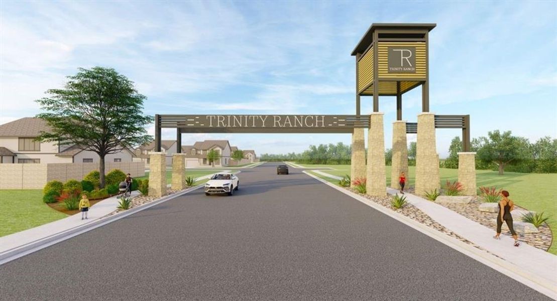 Trinity Ranch Entrance