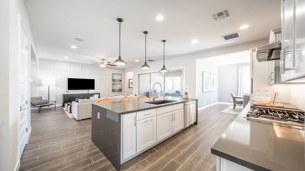 Furnished interior view inside a new home in Estrella, Goodyear (Image 21).