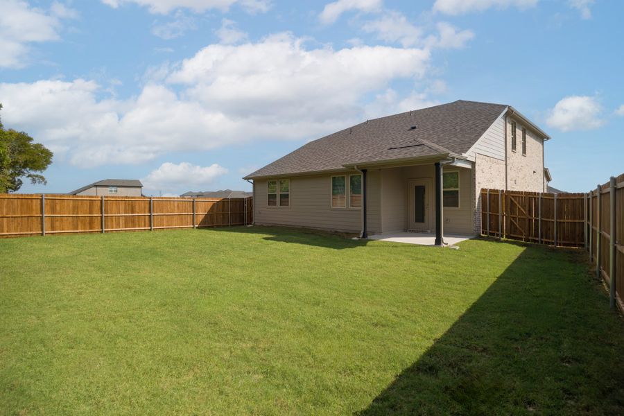 Exterior details and patio area of a home in Churchill, Anna (Image 2). Exterior details and patio area of a home in Churchill, Anna (Image 2).