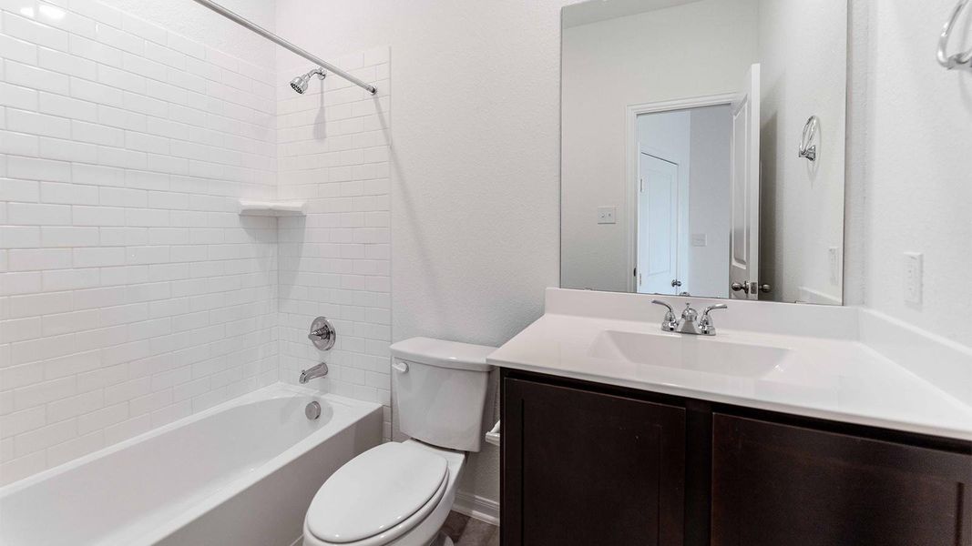 Furnished interior view inside a new home in Briarwood, Elgin (Image 6).