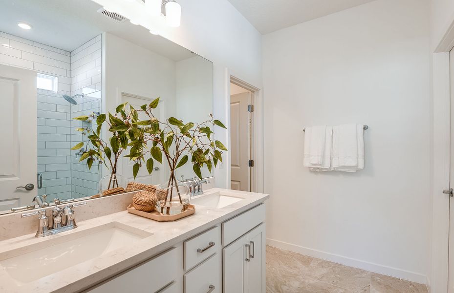 Owner's Bath with Dual Sinks