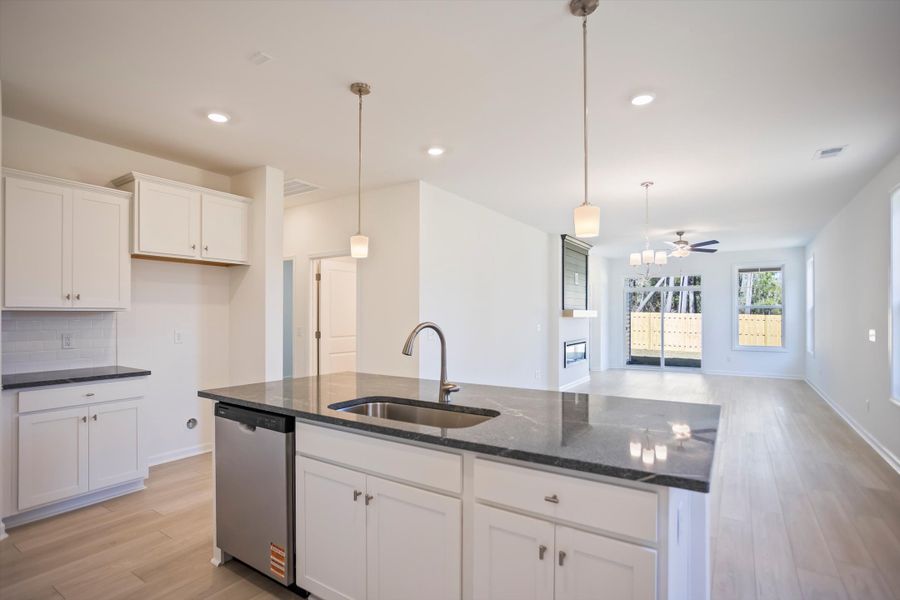 Furnished interior view inside a new home in Whiskey Run, New Ellenton (Image 5).