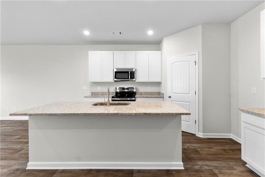 Furnished interior view inside a new home in The Grove At Mundy Mill, Gainesville (Image 4).