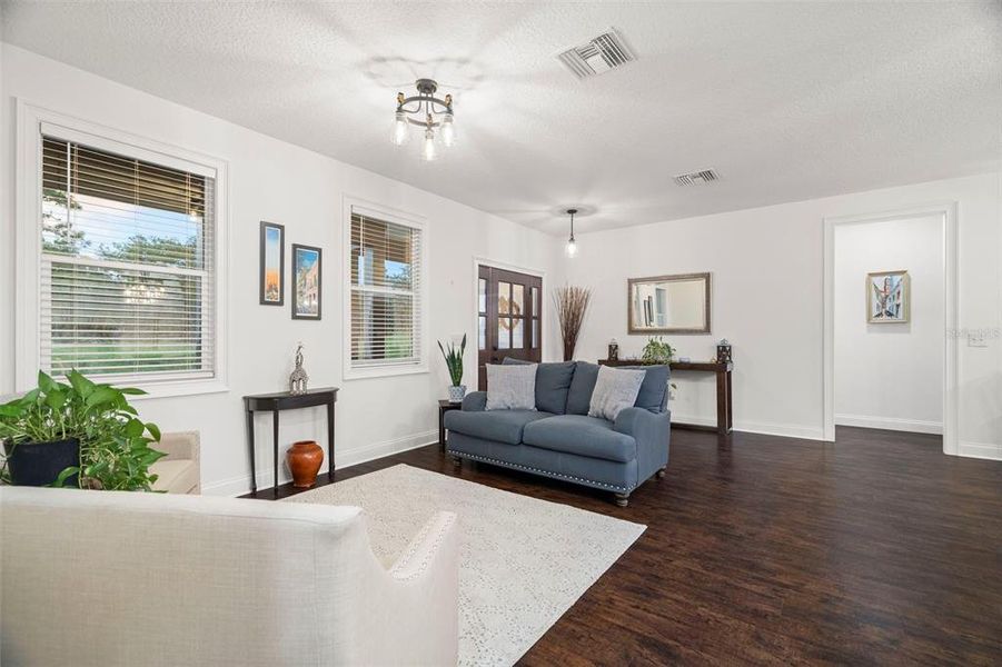 Furnished interior view inside a new home in , Webster (Image 36).