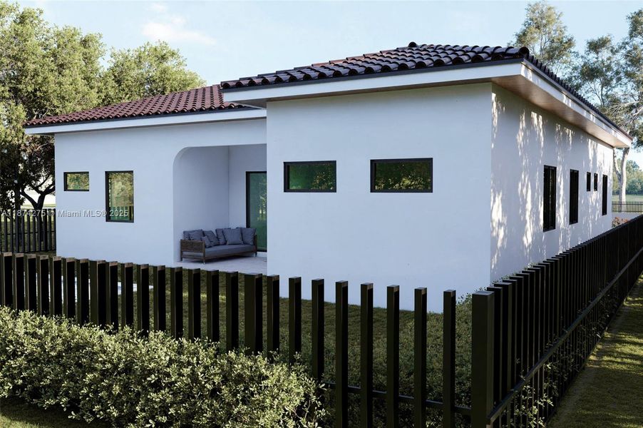 Front exterior of a new home in , Miami, FL, highlighting curb appeal (Image 2).