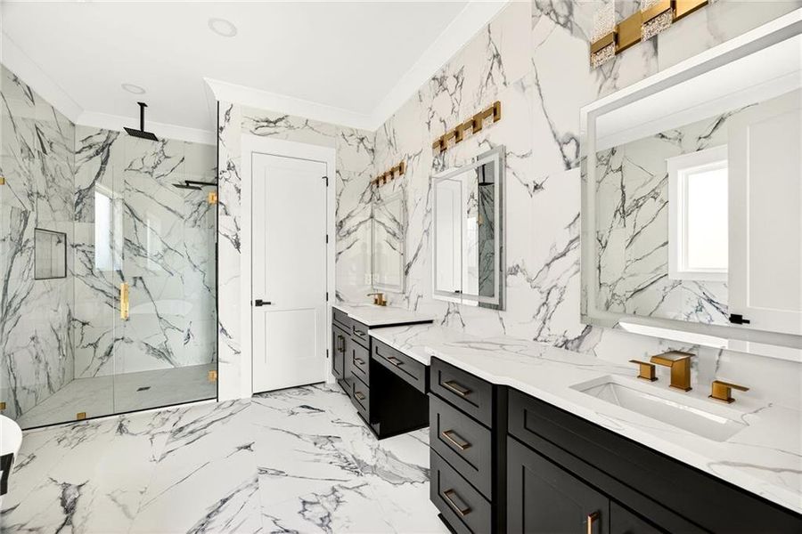 Furnished interior view inside a new home in , Buford (Image 62). Furnished interior view inside a new home in , Buford (Image 62).