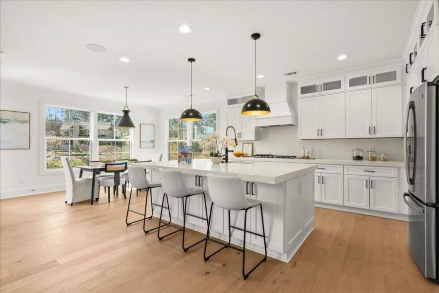 Furnished interior view inside a new home in , Greensboro (Image 6).