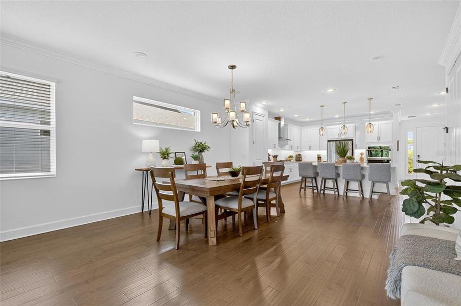 Furnished interior view inside a new home in Marisol Pointe at MiraBay Florida Series, Apollo Beach (Image 27).