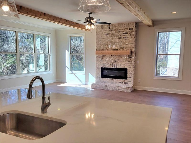 Close-up of interior finishes inside a home in , Jefferson (Image 12).
