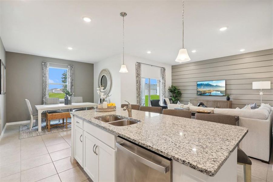Furnished interior view inside a new home in Kentucky Square, Sanford (Image 44).