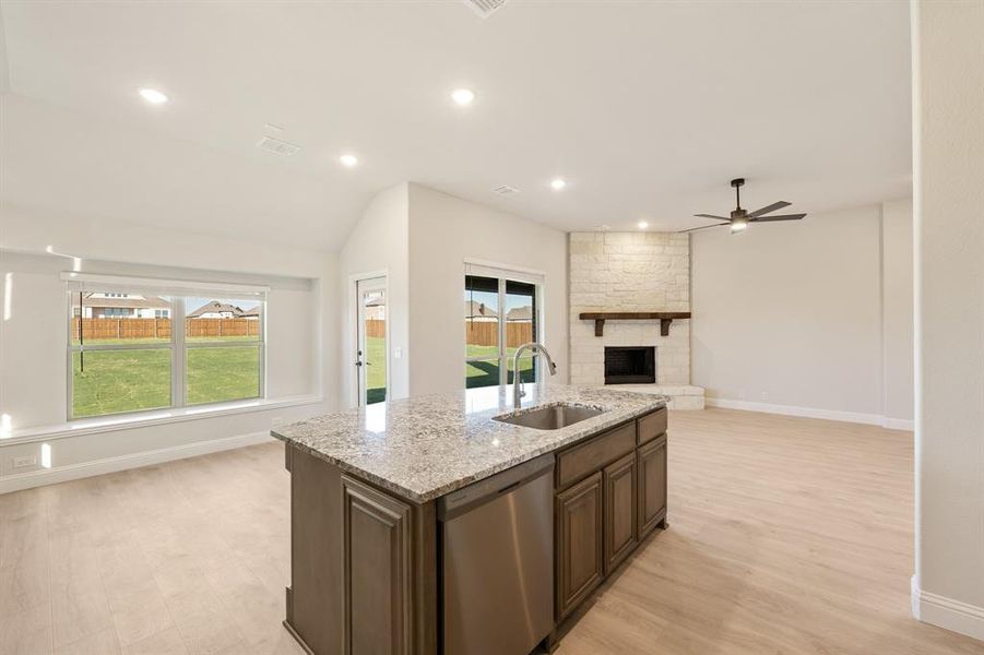 Furnished interior view inside a new home in Coyote Crossing, Godley (Image 13). Furnished interior view inside a new home in Coyote Crossing, Godley (Image 13).