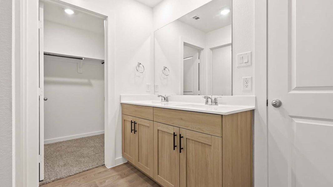 Furnished interior view inside a new home in Holly Ridge, Rosenberg (Image 13).