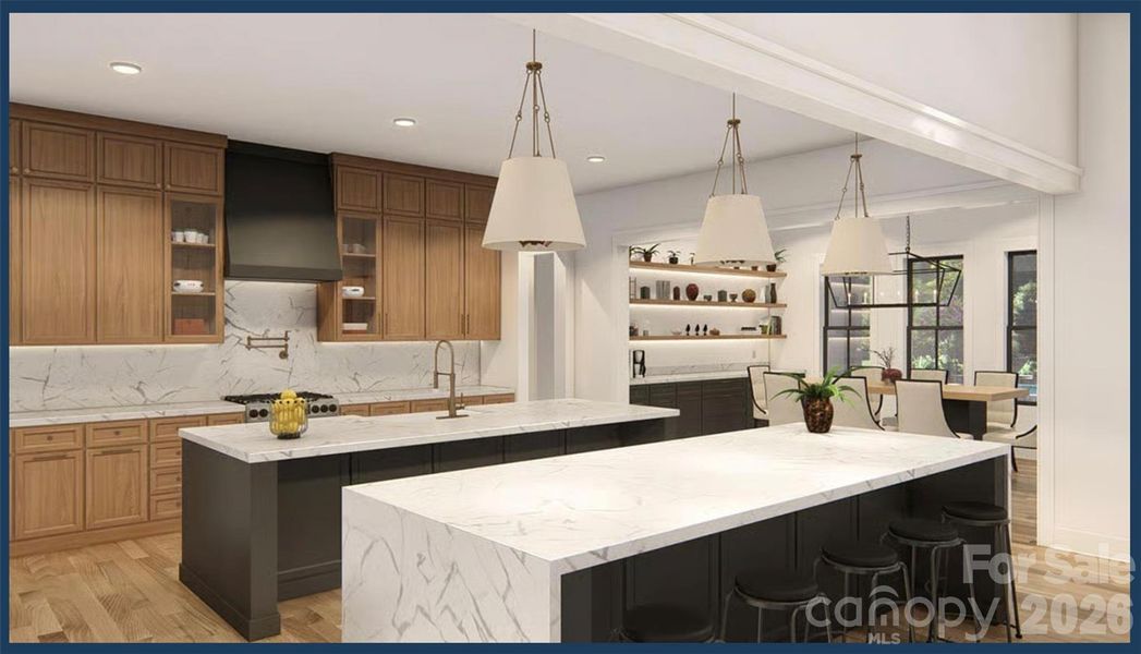 Furnished interior view inside a new home in , Marshville (Image 19).