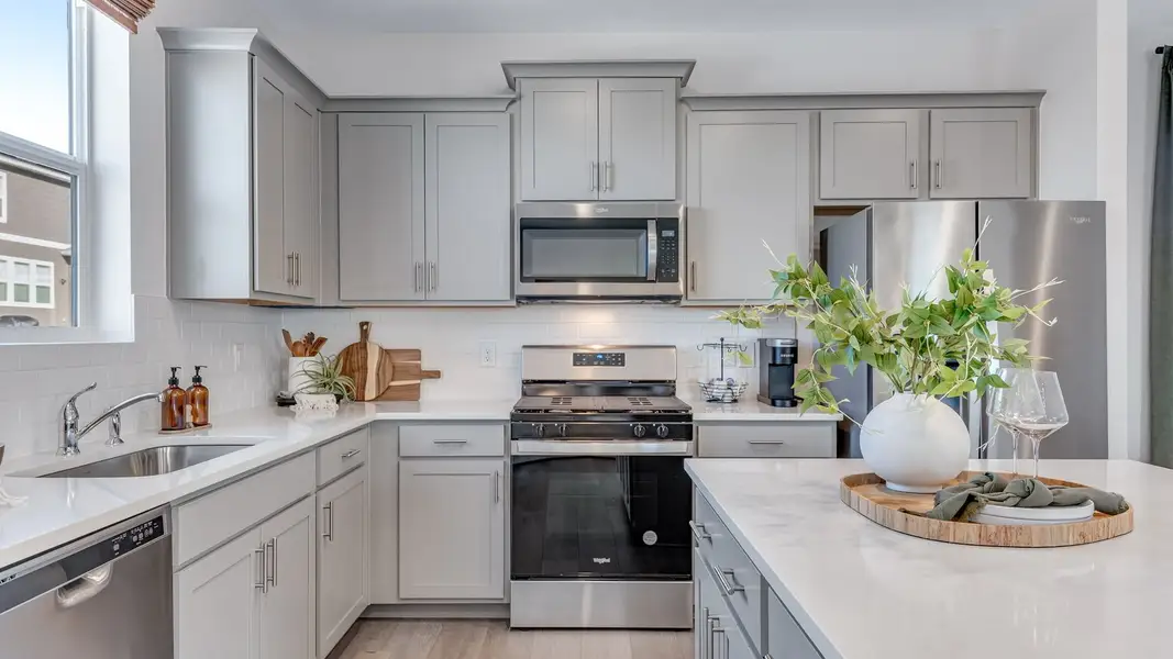 Representative furnished interior of a home built from the Elder II by D.R. Horton in Granary, Johnstown (Image 10).
