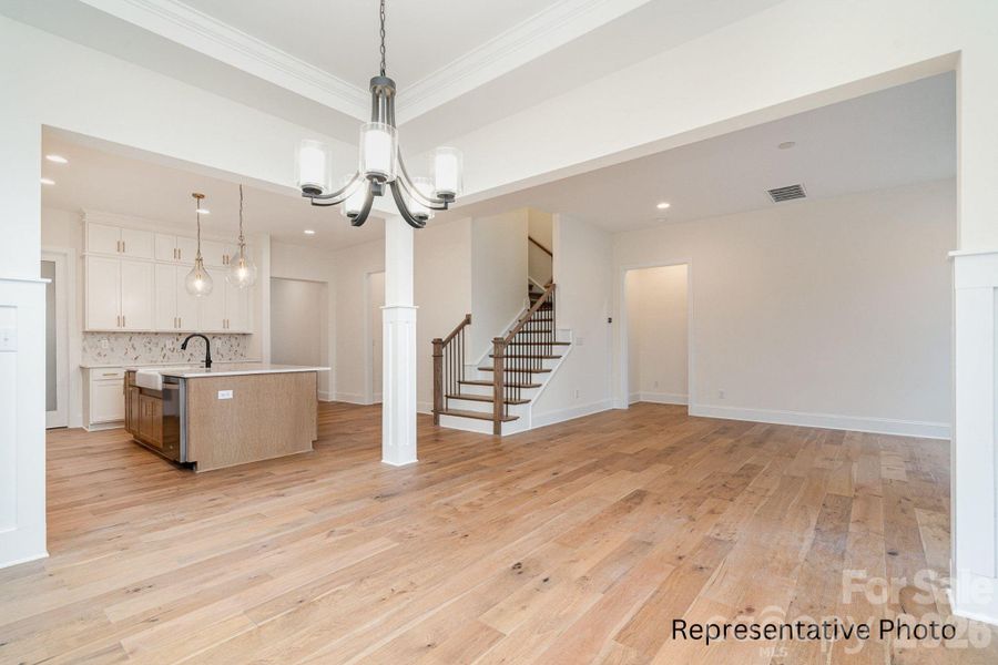 Spacious, unfurnished interior of a new home in Edmunds Farm, Clover (Image 27). Spacious, unfurnished interior of a new home in Edmunds Farm, Clover (Image 27).