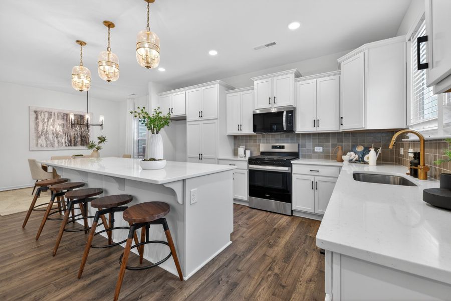 Furnished interior view inside a new home in Edgewater - The Cottages, Lancaster (Image 6).