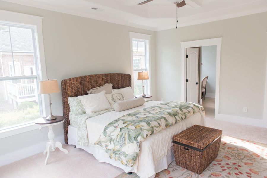 Representative furnished interior of a home built from the Ansley by Bill Clark Homes in The Sanctuary at Sunset Beach, Sunset Beach (Image 28).