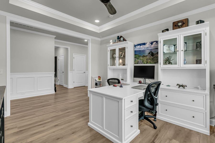 Furnished interior view inside a new home in , Summerville (Image 49).