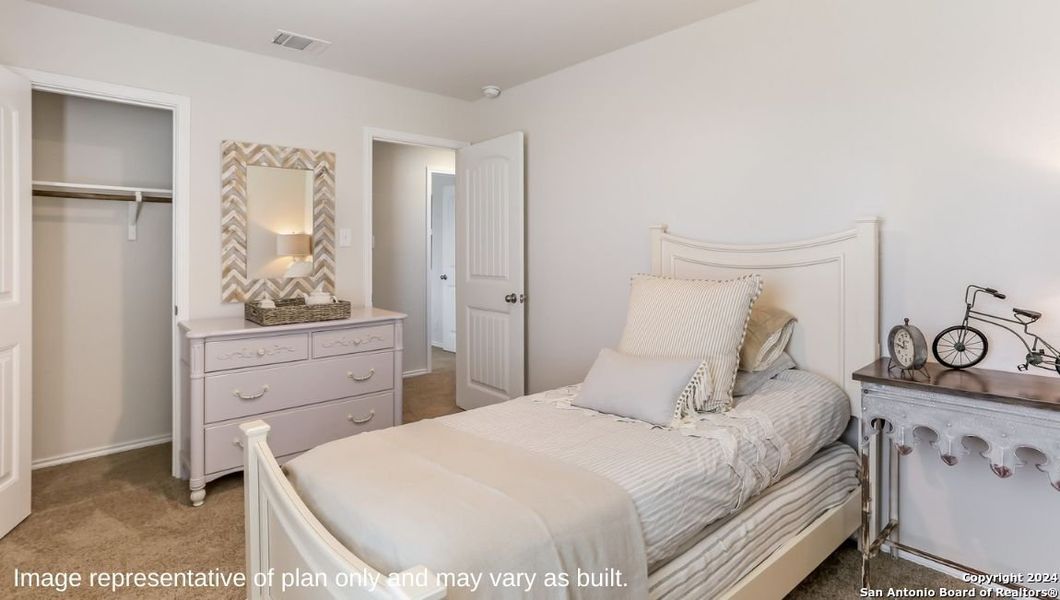 Furnished interior view inside a new home in Redbird Ranch, San Antonio (Image 14). Furnished interior view inside a new home in Redbird Ranch, San Antonio (Image 14).