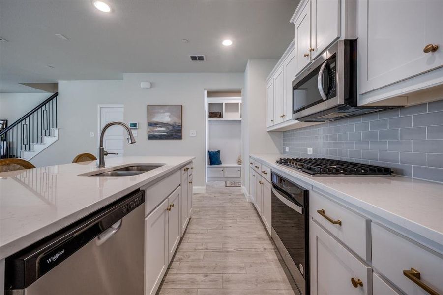 Furnished interior view inside a new home in , Corinth (Image 17).