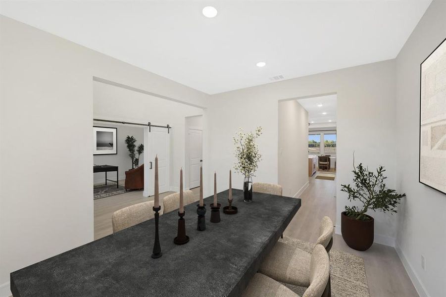 Furnished interior view inside a new home in Elevon, Lavon (Image 7).